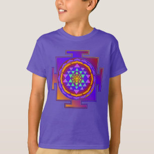 SRI YANTRA full coloured + your ideas T-Shirt