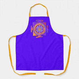 Sri Yantra - Hinduism Symbol Design 1 Apron