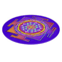 Sri Yantra - Hinduism Symbol Design 1