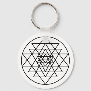 Sri Yantra Keychain