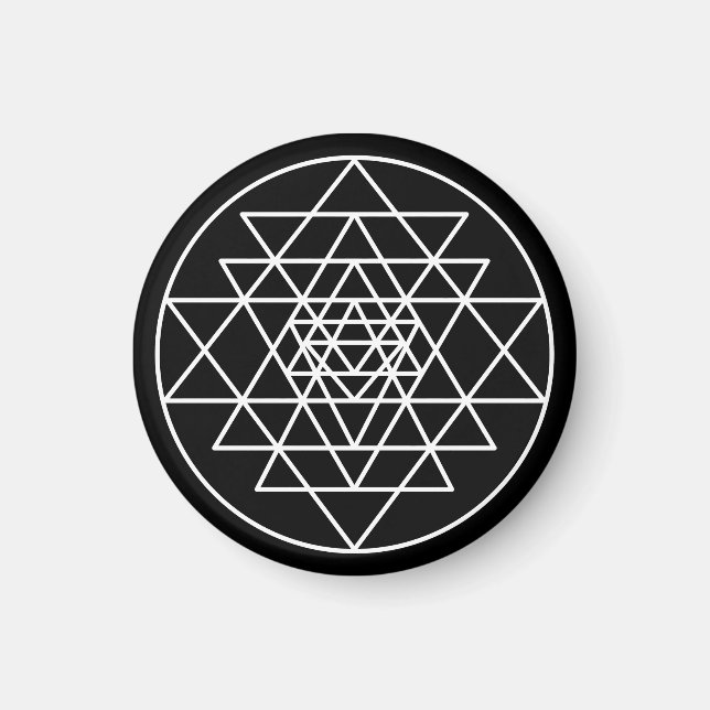 Sri Yantra Magnet (Front)