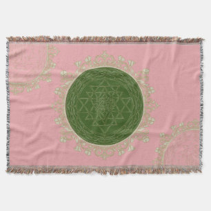 Sri Yantra Mandala - Blanket