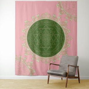 Sri Yantra Mandala - Tapisserie