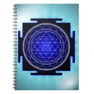 sri yantra notebook