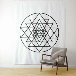 Sri Yantra Tapestry
