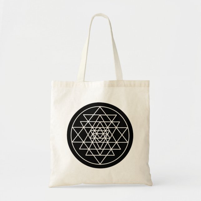 Sri Yantra Tote Bag (Front)