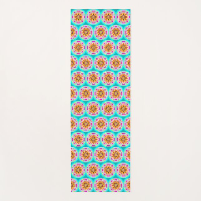 Sri Yantra Yoga Mat (Front)