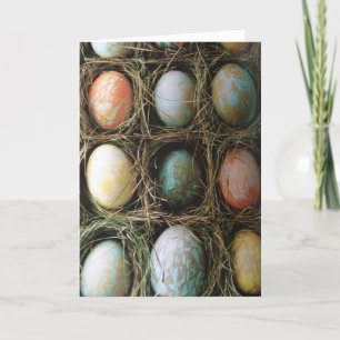 SRINGTIME, FLOWERS, SUNSHINE AND "EASTER" HOLIDAY CARD