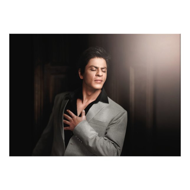 SRK Shahrukh Khan King Of Bollywood Photo Print (Front)