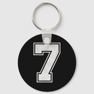 Srts Jersey Number 7 Nge Fan Team Player Birthday Keychain