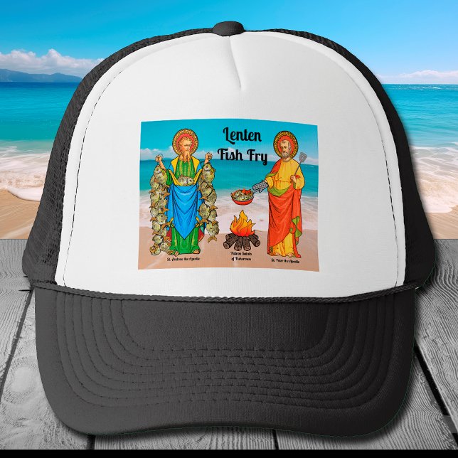 SS. Andrew & Peter's Fish Fry Cookout Trucker Hat (Creator Uploaded)