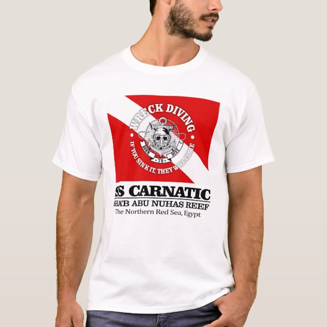 SS Carnatic (best wrecks) T-Shirt (Front)