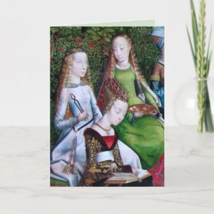 SS. Carte Apollonia et Lucy (avec St. Ursula)