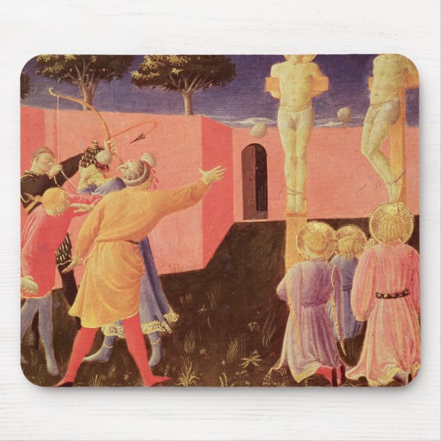 SS. Cosmas and Damian Mouse Pad (Front)