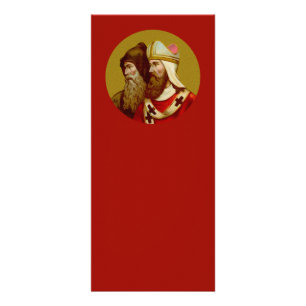 SS. Cyril & Methodius (M 001) Custom Blank Rack Card