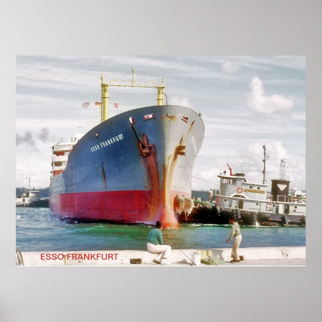 SS ESSO FRANKFURT POSTER (Front)