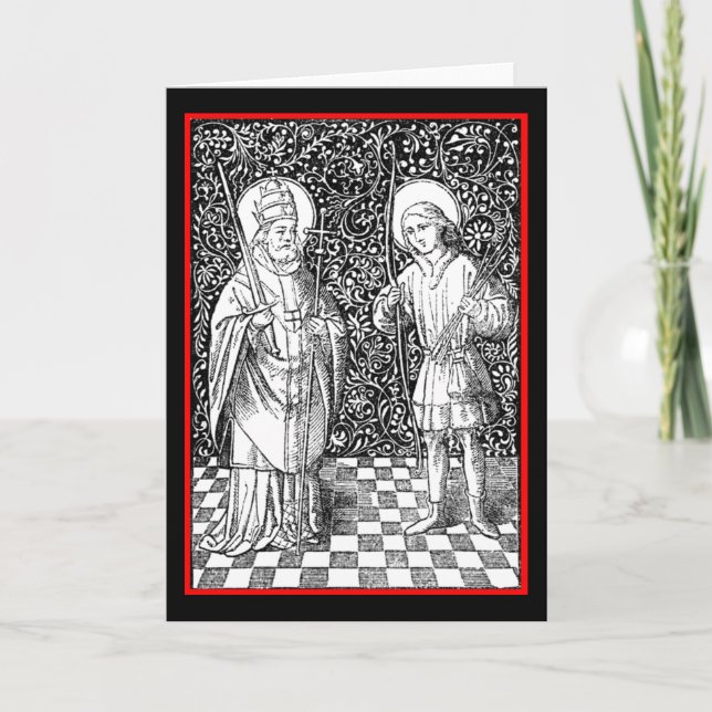 SS. Fabian & Sebastian (BG 01) Card (Front)