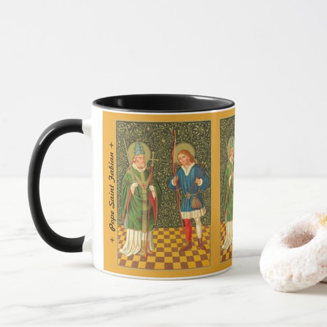 SS. Fabian & Sebastian (PA 01) Mug (With Donut)