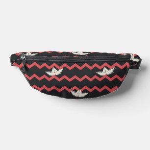 SS Georgie Boat Chevron Pattern Fanny Pack