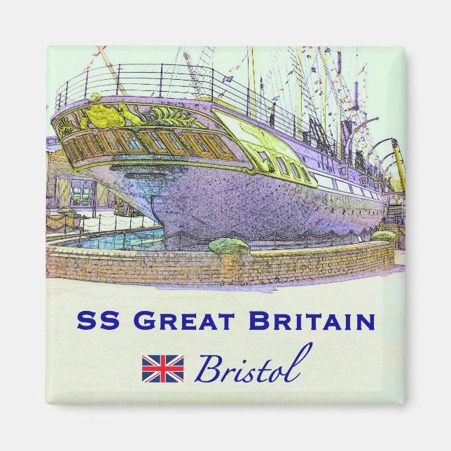 SS Great Britain Magnet (Front)