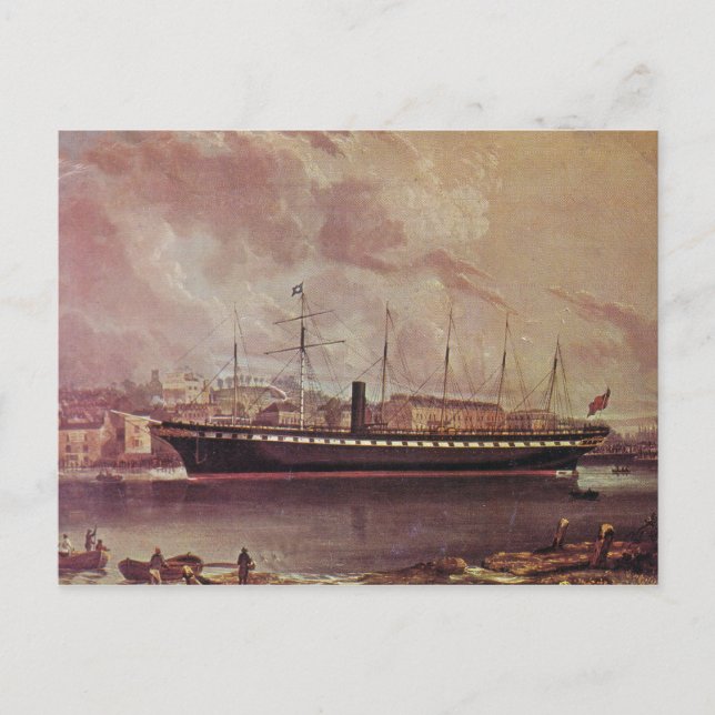 SS Great Britain Postcard (Front)