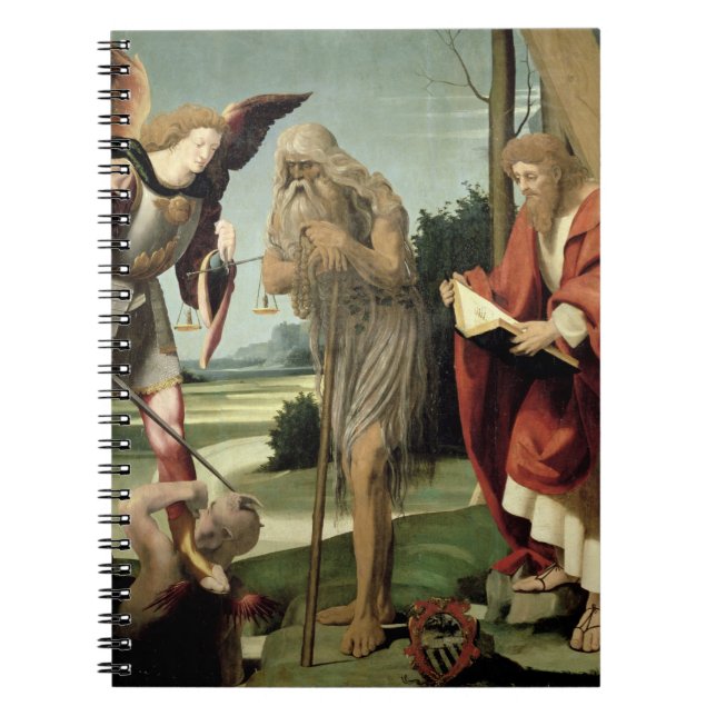 SS. Michael, Andrew and Onuphrius (oil on panel) Notebook (Front)