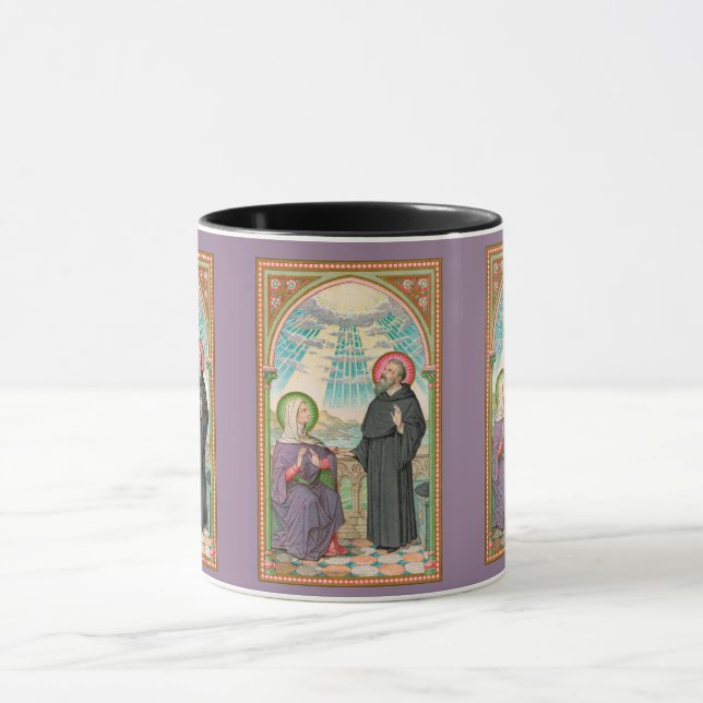SS. Monica and Augustine at Ostia (SAU 047) Mug (Center)