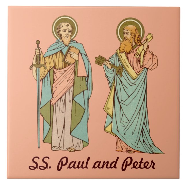 SS. Paul and Peter, Apostles (RLS 13 & 14) Tile (Front)