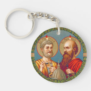 SS. Peter and Paul, Apostles (JMAS 01) Keychain
