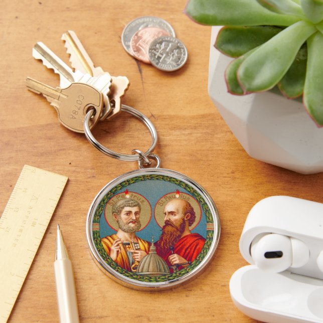 SS. Peter and Paul, Apostles (JMAS 01) Keychain (Desk)