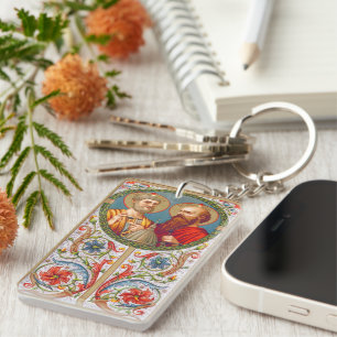 SS. Peter and Paul, Apostles (JMAS 01) Keychain