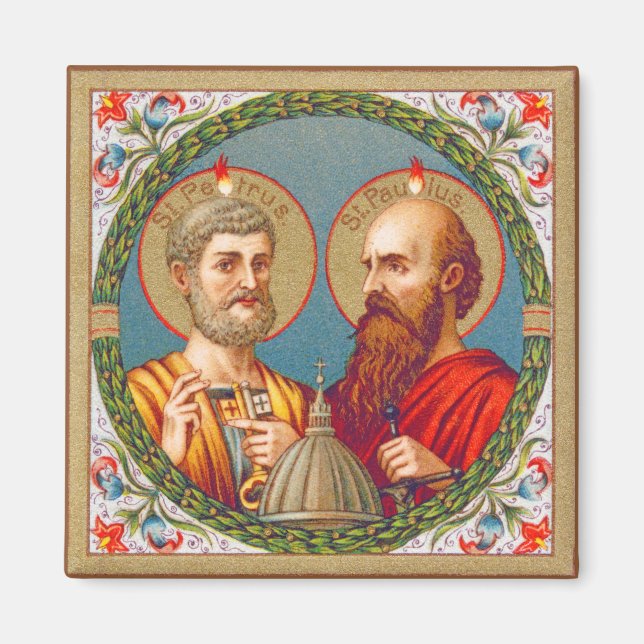 SS. Peter and Paul, Apostles (JMAS 01) Magnet (Front)