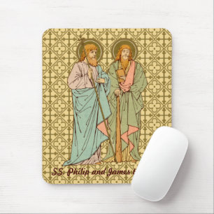 SS. Philip & James the Less (RLS 15, Style 2) Mouse Pad