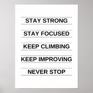 SS, SF, KC, KI, NS - Poster motivationnel