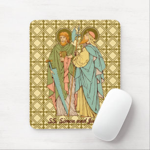 SS. Simon & Jude Thaddeus  (RLS 16) (Style 2) Mouse Pad