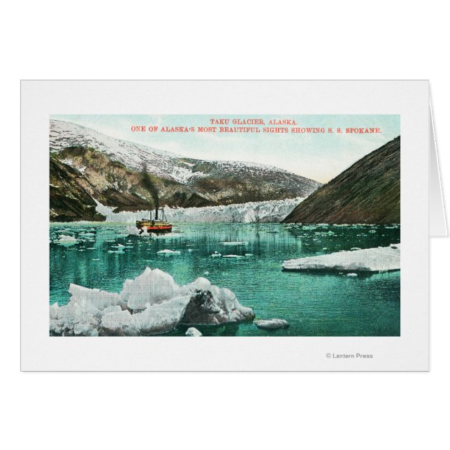 SS Spokane Steamer Passage par Glacier (Devant horizontal)