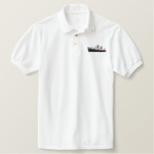 SS United States Custom Embroidered Polo