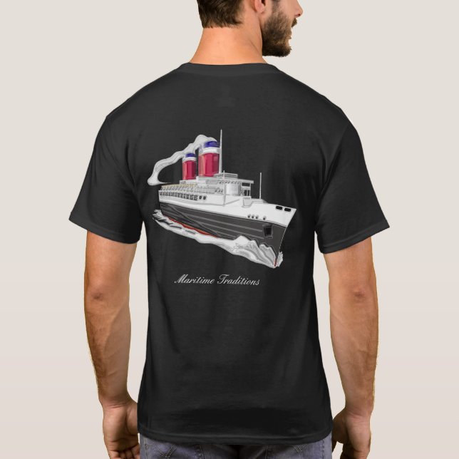 SS United States Maritime Traditions T-Shirt (Back)