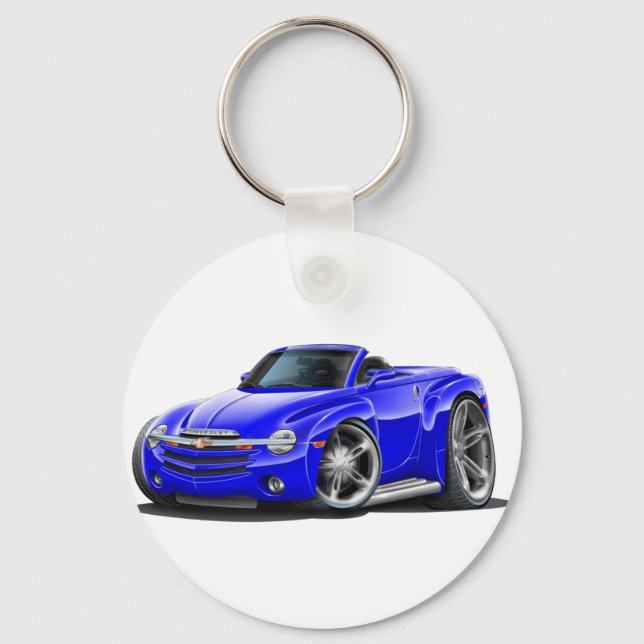 SSR Blue Convertible Keychain (Front)