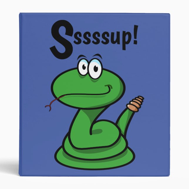 Sssssup! Snake Binder (Front)