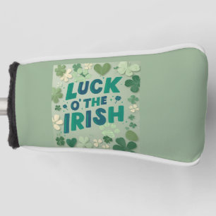 SStcPatrick's Day "Luck O'The Irish Golf Head Cover