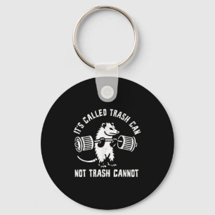 Ssum Ossum Trash Can Trash Cannot Funny Joke Ossum Keychain