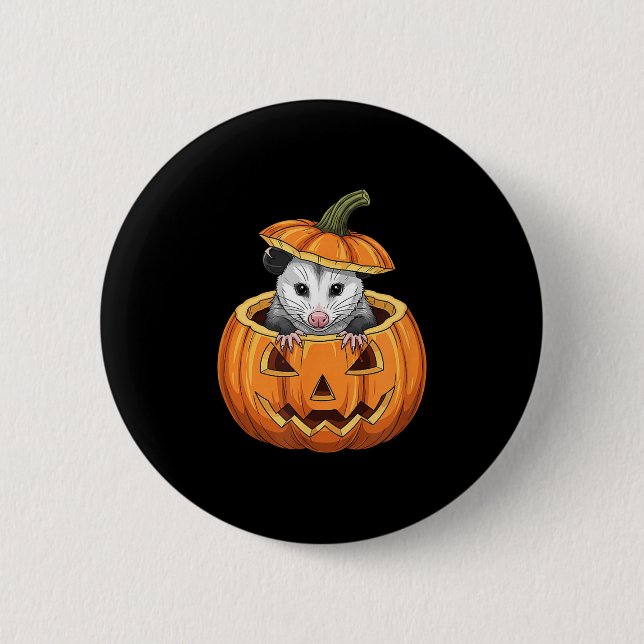 Ssum Pumpkin - Funny Halloween  2 Inch Round Button (Front)