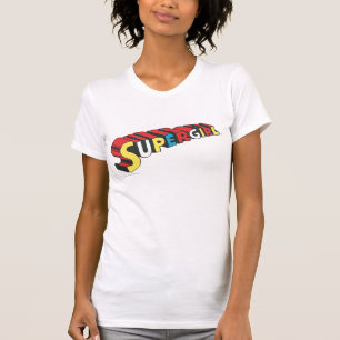 SSupergirl Colourful Logo T-Shirt