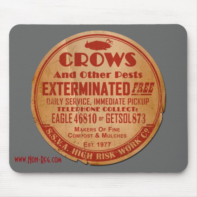 SSVA High-Risk Work Co Mouse Pad (Front)