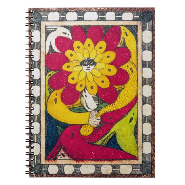 St. Adolf-Throne, Face-Flower | Adolf Wölfli | Notebook (Front)