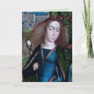 St. Agatha de Sicile (détail ; M 070) Carte