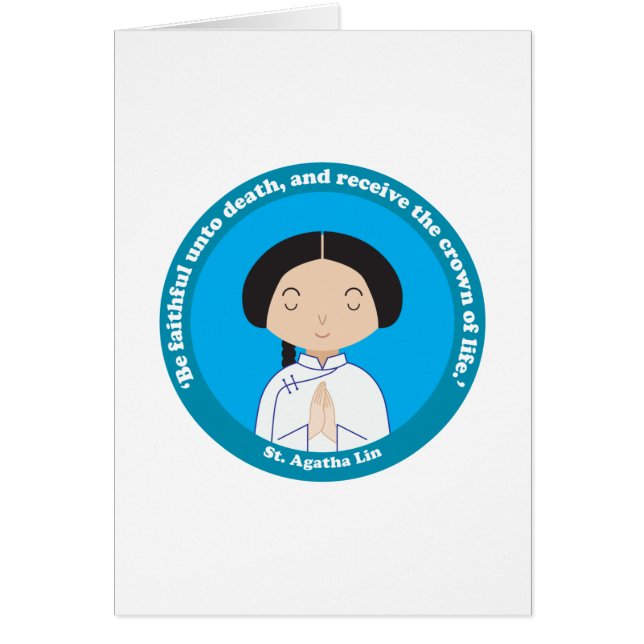 St. Agatha Lin (Front)