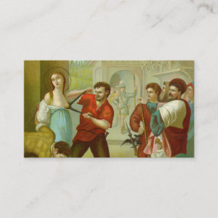 St. Agatha (M 003) FB Standard Business Card