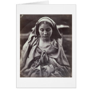 St. Agnes (albumen print)